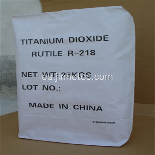 Dióxido de titanio de Rutile para la industria de la pintura